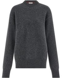 Ferragamo - Trui Met Ronde Hals - Lyst