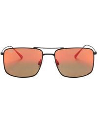 Maui Jim - Aeko Square-Frame Sunglasses - Lyst
