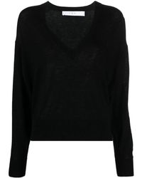 IRO - Fine-Knit V-Neck Jumper - Lyst