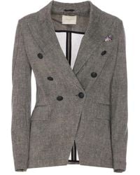 Circolo 1901 - Blazer À Boutonnière Croisée - Lyst