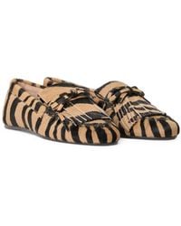 Stuart Weitzman - Britt Loafer Mit Fransen - Lyst