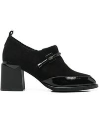 Linda Baumann - Panelled Block-Heel Pumps - Lyst