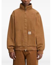 Carhartt - Ravon Logo-Patch Zip-Up Jacket - Lyst