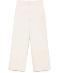 Eleventy - Pantalones con costuras centrales - Lyst