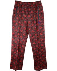Needles - Broek Met Bloemenprint - Lyst