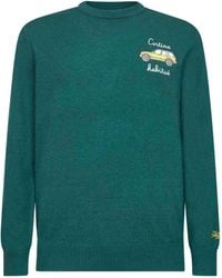 MC2 Saint Barth - Car-Artwork-Embroidered Sweater - Lyst
