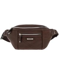 Iceberg - Sac Banane En Cuir À Fermeture Zippée - Lyst