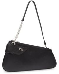 Gcds - Small Comma Notte Asymmetric Shoulder Bag - Lyst