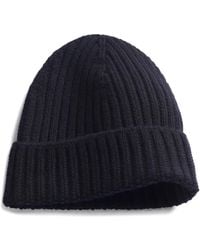 Barrie - Ribbed-Knit Cashmere Beanie - Lyst