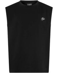Philipp Plein - Chrome Scratch Tank Top - Lyst
