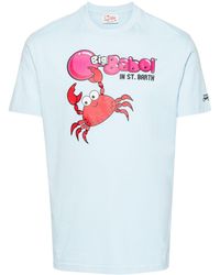 Mc2 Saint Barth - X Big Babol t-shirt à imprimé crabe - Lyst