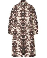 Tory Burch - Manteau À Motif Flamme En Jacquard - Lyst
