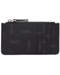 MM6 by Maison Martin Margiela - Portafoglio Con Zip - Lyst