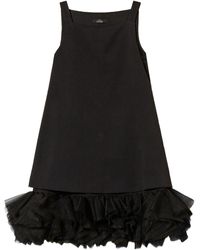 Twinset - Tulle Flounces Mini Dress - Lyst