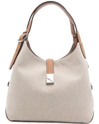 Kate Spade - Leather-Trim Canvas Tote Bag - Lyst