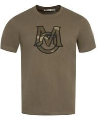 Moncler - Moncler Monogram Cotton T-Shirt - Lyst