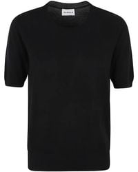 P.A.R.O.S.H. - Short-Sleeved Crew-Neck Sweater - Lyst