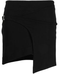 HELIOT EMIL - Wrap Fitted Miniskirt - Lyst