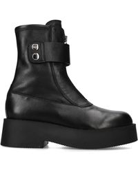 Premiata - Stiefeletten Aus Leder - Lyst