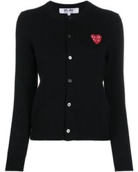 COMME DES GARÇONS PLAY - Wollen Vest - Lyst