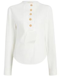 KHAITE - Poe Top - Lyst