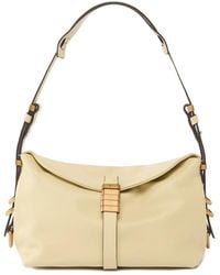 Pinko - Saddle Bag Small Leather Shoulder Bag - Lyst