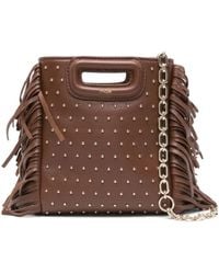 Maje - Bolso M mini con apliques - Lyst