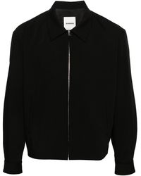 Sandro - Zip-up Shirt Jacket - Lyst