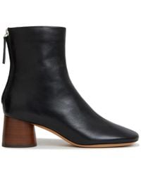 Mansur Gavriel - Stiefeletten Mit Blockabsatz - Lyst