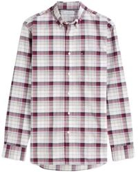 Tommy Hilfiger - Check-Print Button-Down Shirt - Lyst