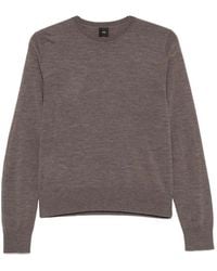 Pinko - Lourdes Crew-Neck Ribbed-Trim Sweater - Lyst