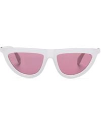 Off-White c/o Virgil Abloh - Jasper Geometric-Frame Sunglasses - Lyst