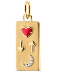 Monica Rich Kosann - 18K Love You To The Moon And Back Diamond Charm - Lyst