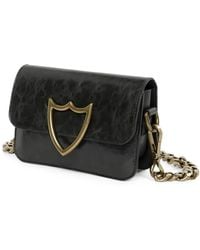 HTC - Borsa A Spalla L.A. Mini Con Placca Logo - Lyst
