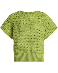 Varley - Fillmore Cotton Knitted Top - Lyst