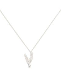 Loveness Lee - Y Alphabet Pendant Necklace - Lyst