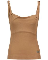 Vivienne Westwood - Anna Ribbed-Knit Top - Lyst