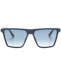 KARL LAGERFELD - Logo-Tape Rectangle-Frame Sunglasses - Lyst