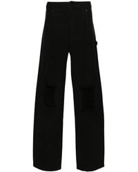 Han Kjobenhavn - Ripped Straight-Leg Jeans - Lyst
