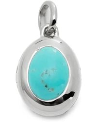 Monica Vinader - Pendentif December Birthstone À Pendentif Médaillon - Lyst