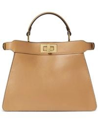 Fendi - Peekaboo Iseeu Leather Handbag - Lyst