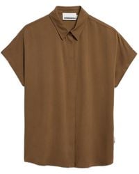 ARMEDANGELS - Larisaana Short-Sleeve Blouse - Lyst