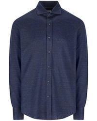 Brunello Cucinelli - Camicia - Lyst