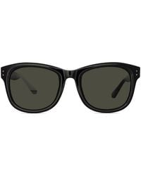 Linda Farrow - Edson Square-Frame Sunglasses - Lyst