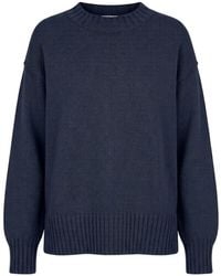 Drumohr - Jersey De Canalé Con Cuello Redondo - Lyst