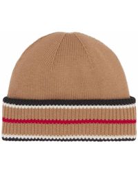 womens burberry beanie
