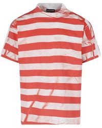 Cultura - T-Shirt À Rayures - Lyst