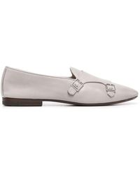 Henderson - Buckle-detail Leather Loafers - Lyst