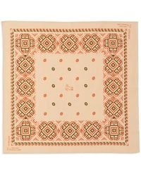 Fortela - Ikara-Printed Cotton Bandana - Lyst