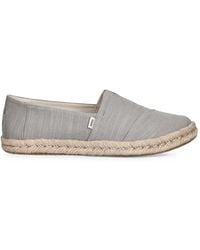 TOMS - Espadrilles À Semelle En Raphia Tressé - Lyst